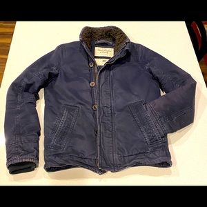 Abercrombie & Fitch Adirondack faux fur jacket M